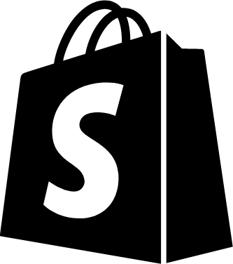 Shopify Logo - Black